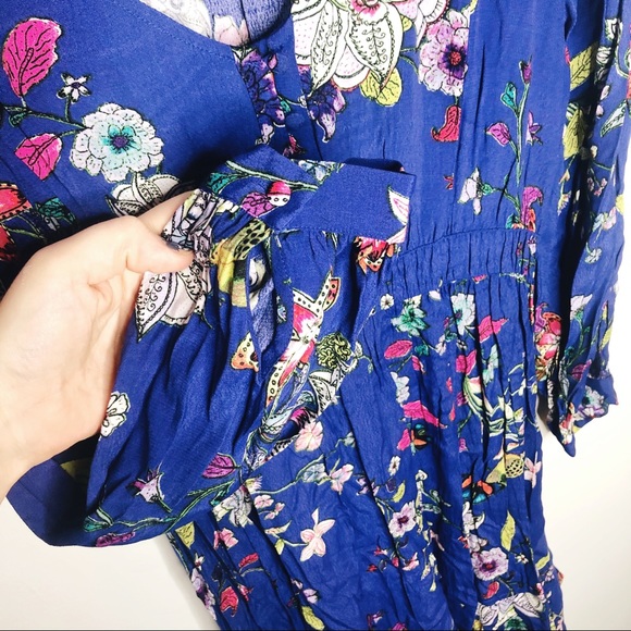 Anthropologie Maeve Flowy Floral dress. This is just lovely 💙 - Picture 6 of 11